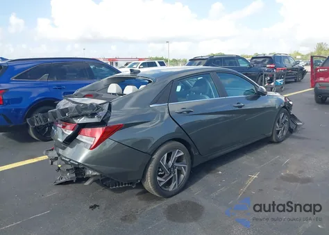 2024 Hyundai Elantra Limited from USA, damaged, VIN KMHLP4DG4RU820204